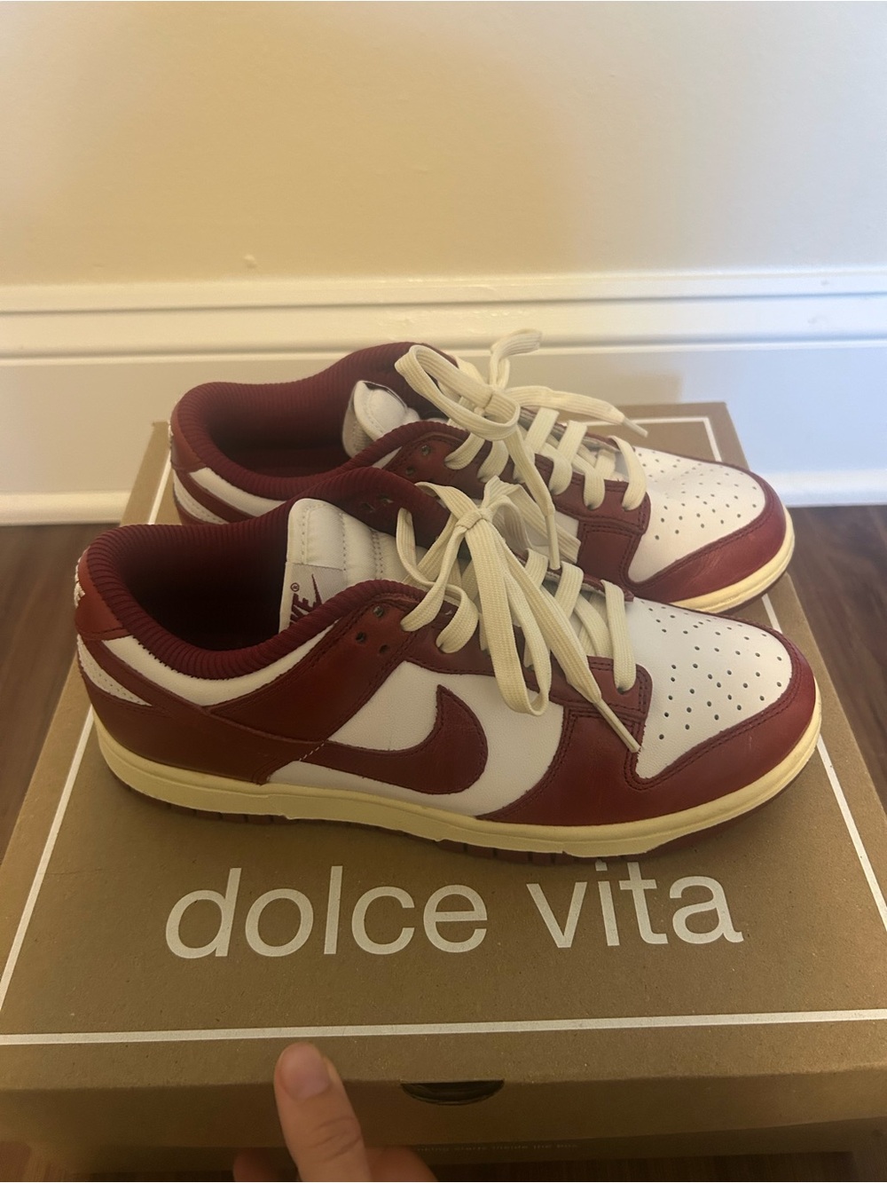 Nike dunk low vintage red - Picture 4 of 6